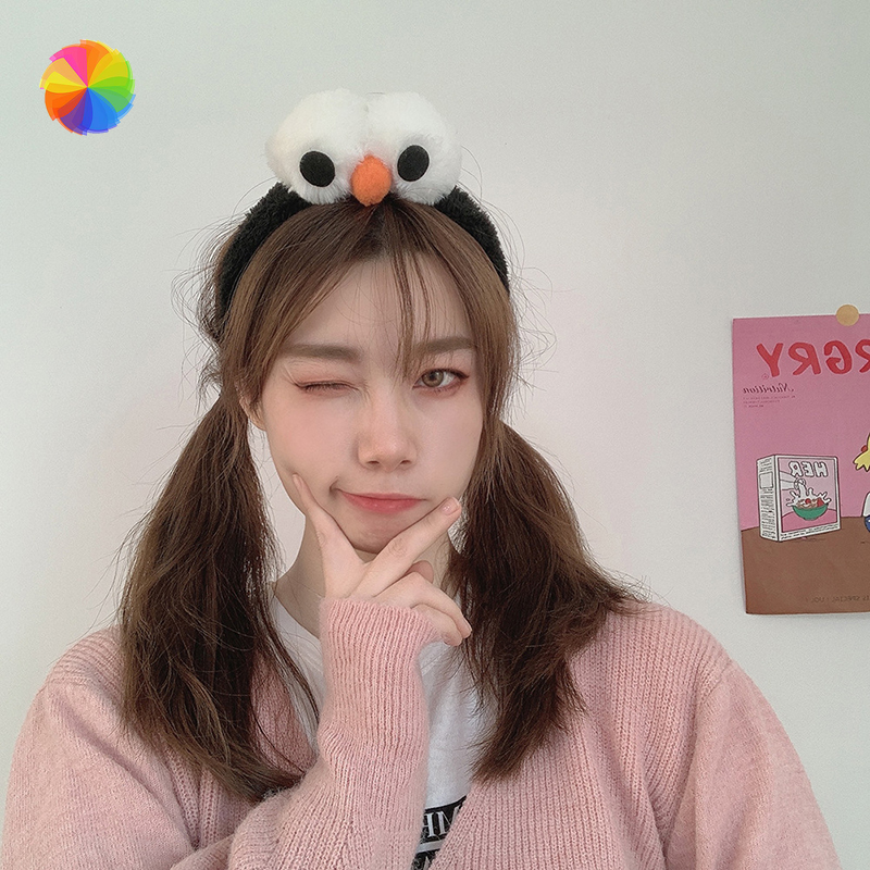 Băng Đô Cài Tóc Hình Hoạt Hình Sesame Street Xinh Xắn