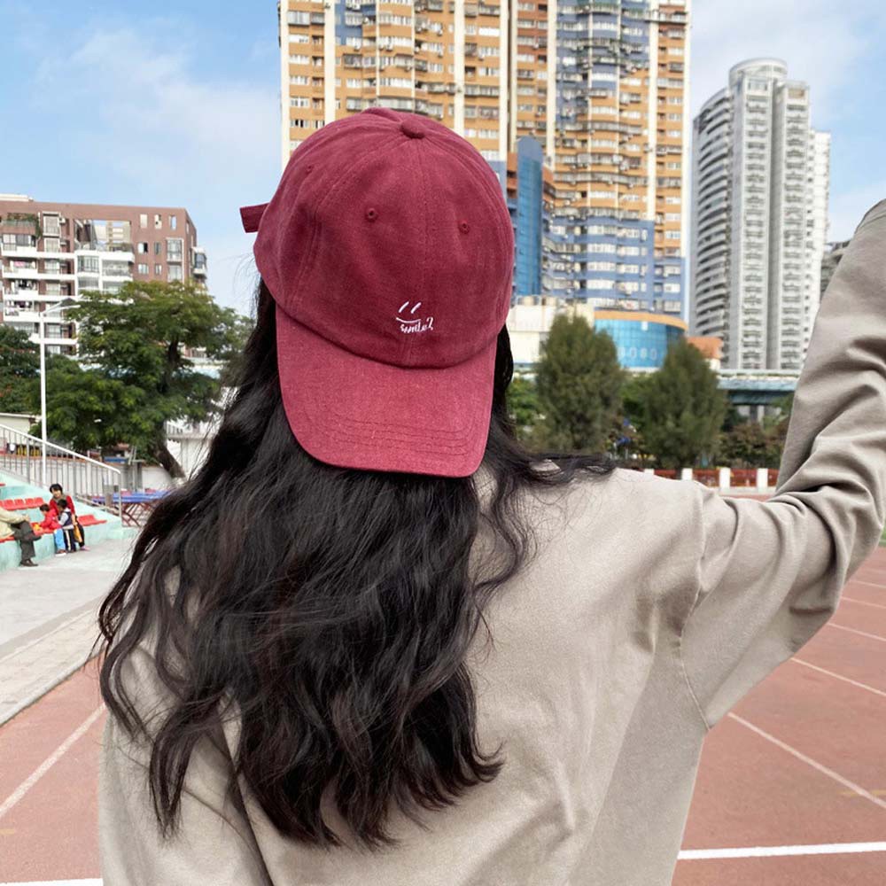 Mũ Lưỡi Trai Thêu Chữ Phong Cách Hip Hop Hàn Quốc Thời Trang Cho Nam Và Nữ