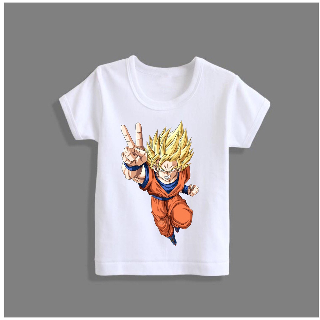 áo songoku dragonball bé trai nhân vật anime