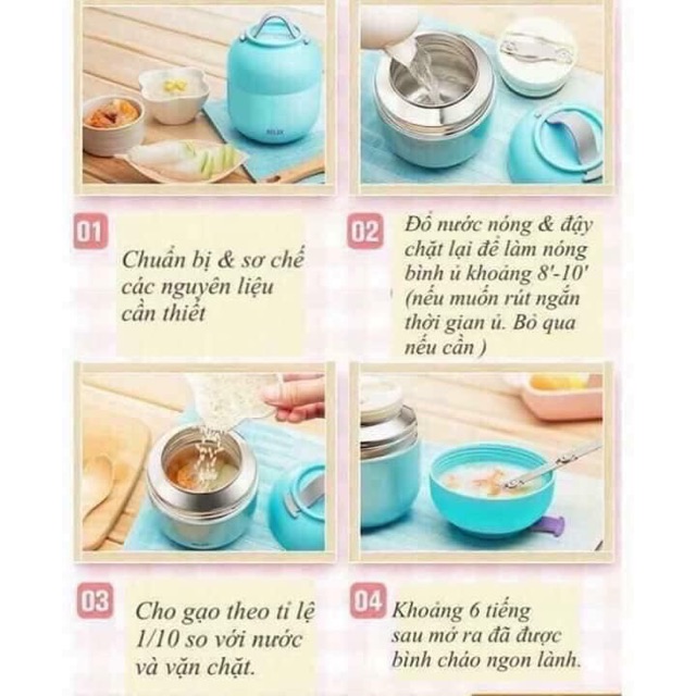 BÌNH Ủ CHÁO RELEA THẦN THÁNH