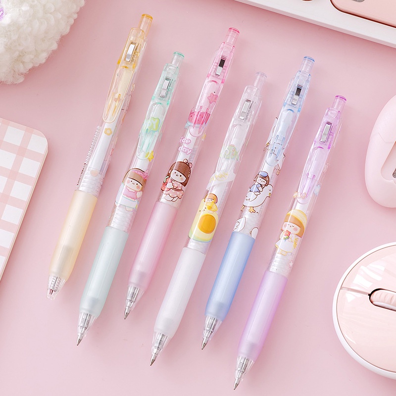 Bút Mực gel Họa Tiết Hoạt Hình Tiện Dụng Cho Văn Phòng