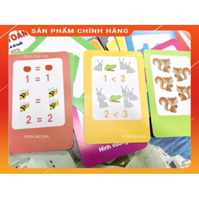 (⭐NEW⭐)Bộ flashcard thẻ học chữ cái, chữ số cho bé