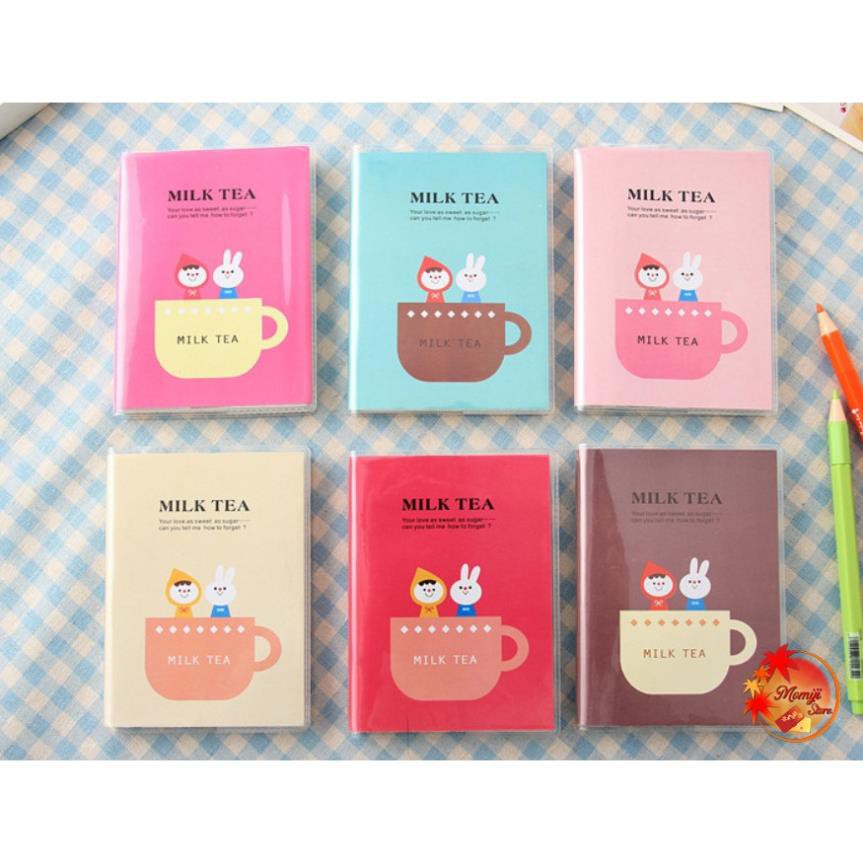 [Mã LIFE0803ALL giảm 10% đơn 0K] Set 5 cuốn Sổ tay mini MILK TEA độc đáo SIÊU RẺ !!!