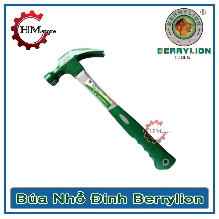 Búa cầm tay - Búa đóng đinh, nhổ đinh cán nhựa Berrylion 16oz - 8oz - 13oz