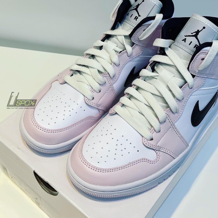 Giày Nike Jordan 1 Mid Barely Rose