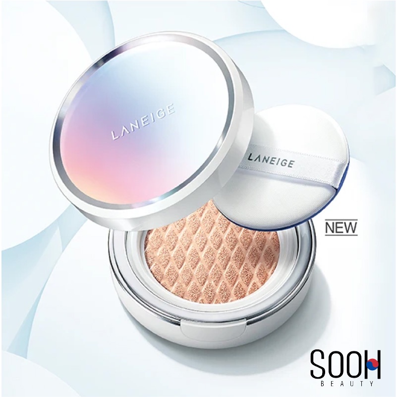 Kem BB Laneige làm trắng SPF50+ PA+ kiềm dầu kèm mút tán