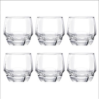 Bộ 6 Cốc thủy tinh Ocean Charisma Rock 340ml cao cấp