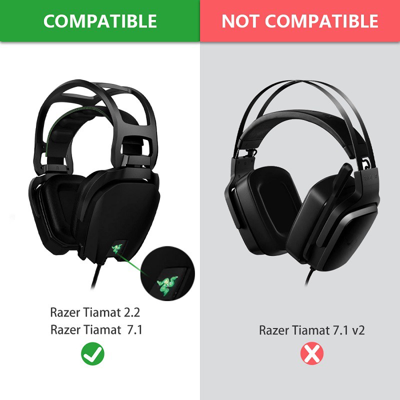 Đệm Xốp Bọc Đầu Tai Nghe Cho Razer Tiamat2.2tiamat7.1