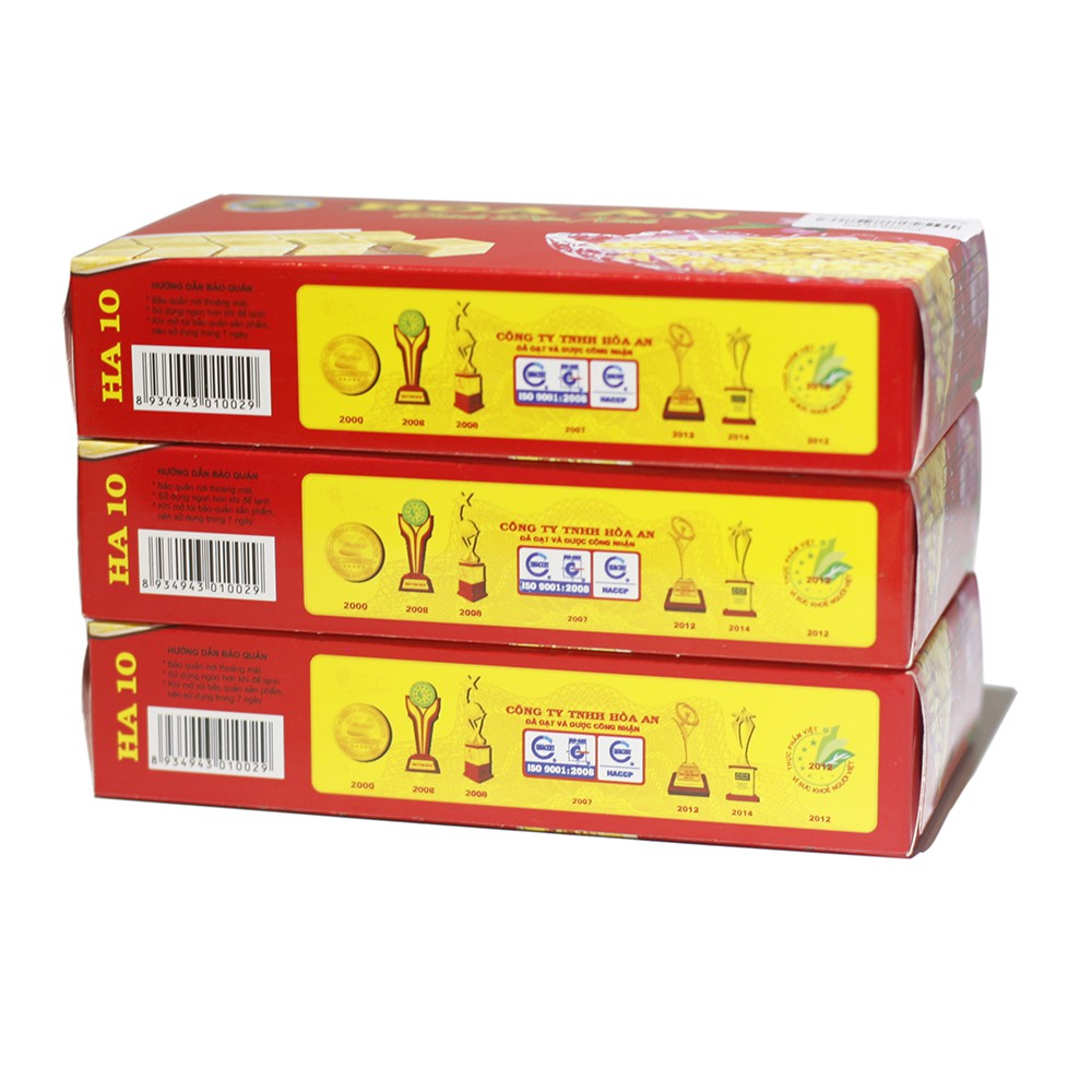 Bánh đậu xanh hải dương hòa an - hộp 200 gram