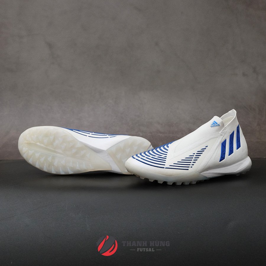 GIÀY ĐÁ BÓNG CHÍNH HÃNG ADIDAS PREDATOR EDGE.1 TF - GW3655 - TRẮNG/XANH