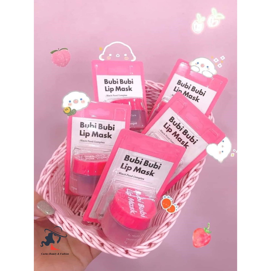 Nạ ngủ môi Bubi Bubi Lip Mask