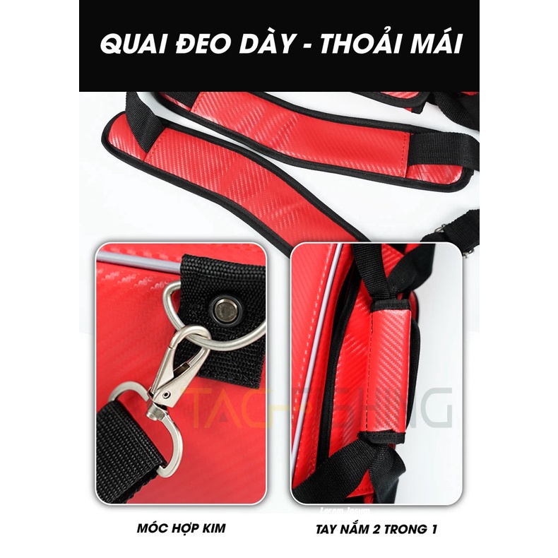 Bao Đựng Cần Vua Câu 2 Ngăn