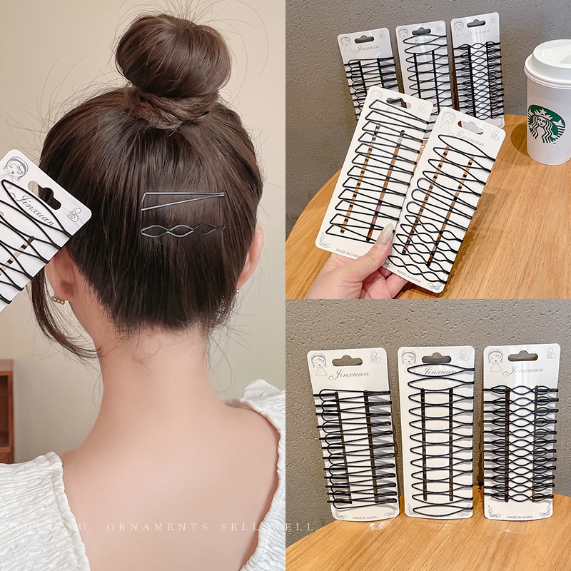 Kẹp Tóc Màu Đen Thời Trang Cá Tính