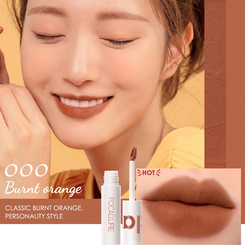 ANNIES Son kem Focallure Màu Nhung Sương Lì Mịn 16g dạng lỏng lâu trôi màu sắc tươi sáng chất lượng cao