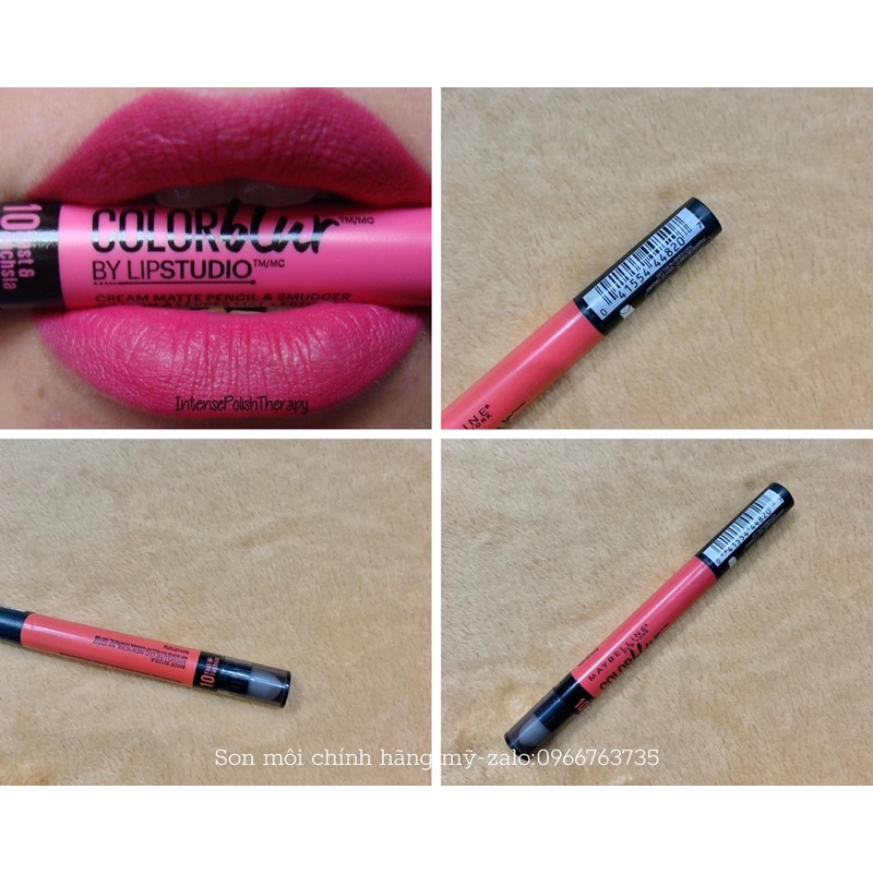 Son Maybelline Color Blur By Studio Orange Glad