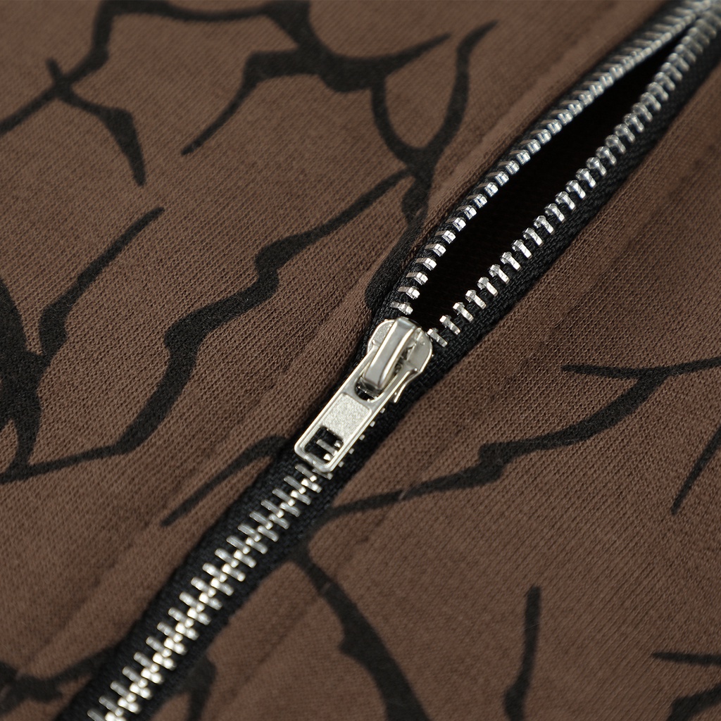 Áo Hoodie Tay Dài Dáng Rộng In Họa Tiết Có Túi Và Khóa Kéo Áo mỏng Laa8-Yh Cho Nữ | BigBuy360 - bigbuy360.vn