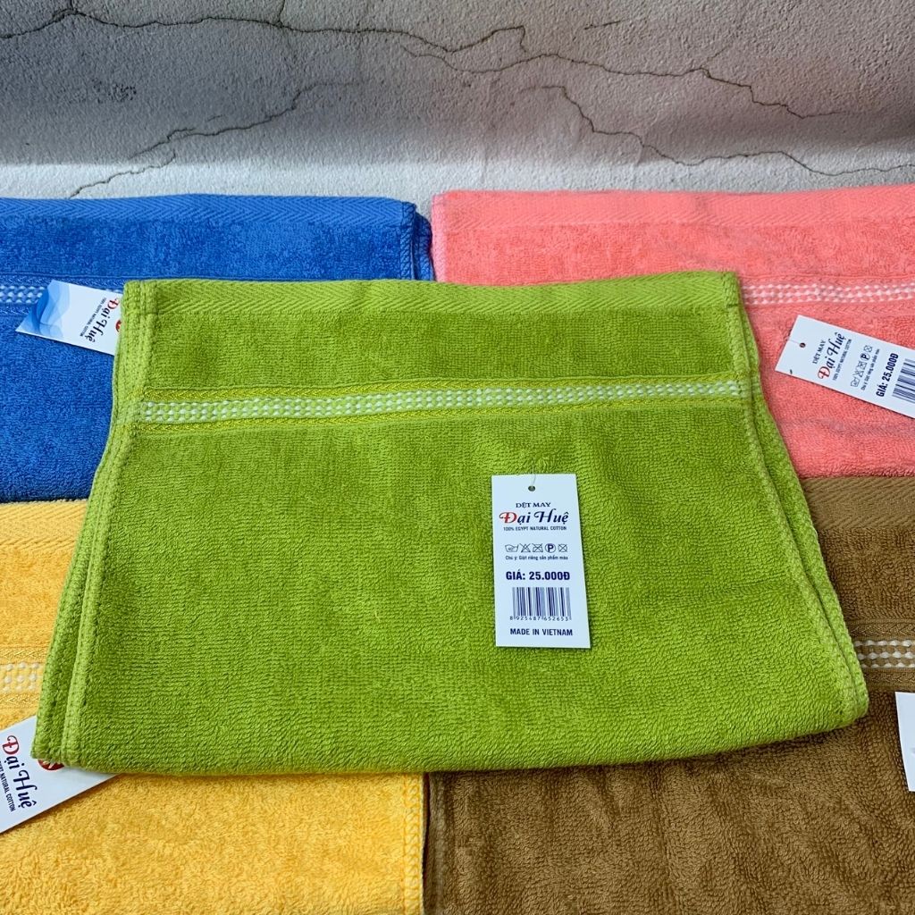 Khăn mặt cao cấp cotton Đại Huệ xuất khẩu DH19