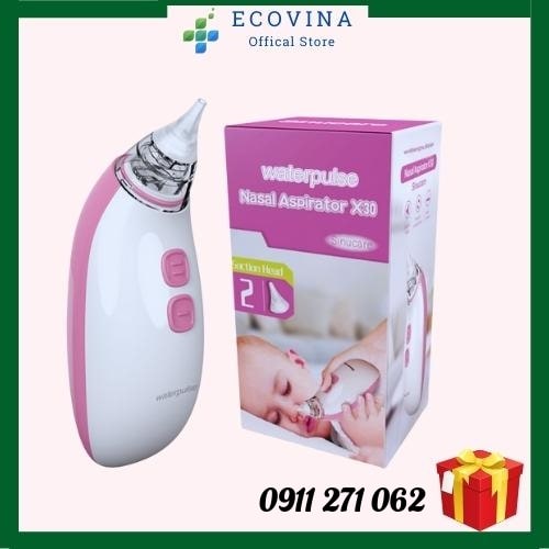 Máy hút mũi cho bé cao cấp Waterpulse,máy hút mũi điện,đầu mềm thích hợp cho cả trẻ sơ sinh