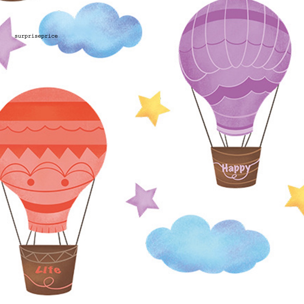 Sticker Dán Tường Hình Khinh Khí Cầu