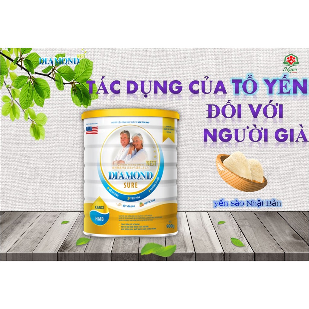 SỮA DIAMOND NEST SURE 900g