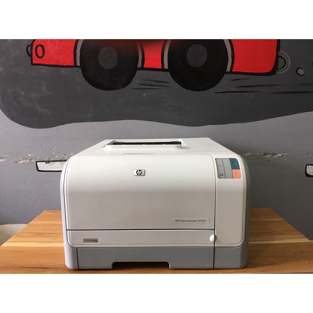 MÁY IN MAU HP COLOR LASERJET CP1215 IN ẢNH IN A4 MÀU