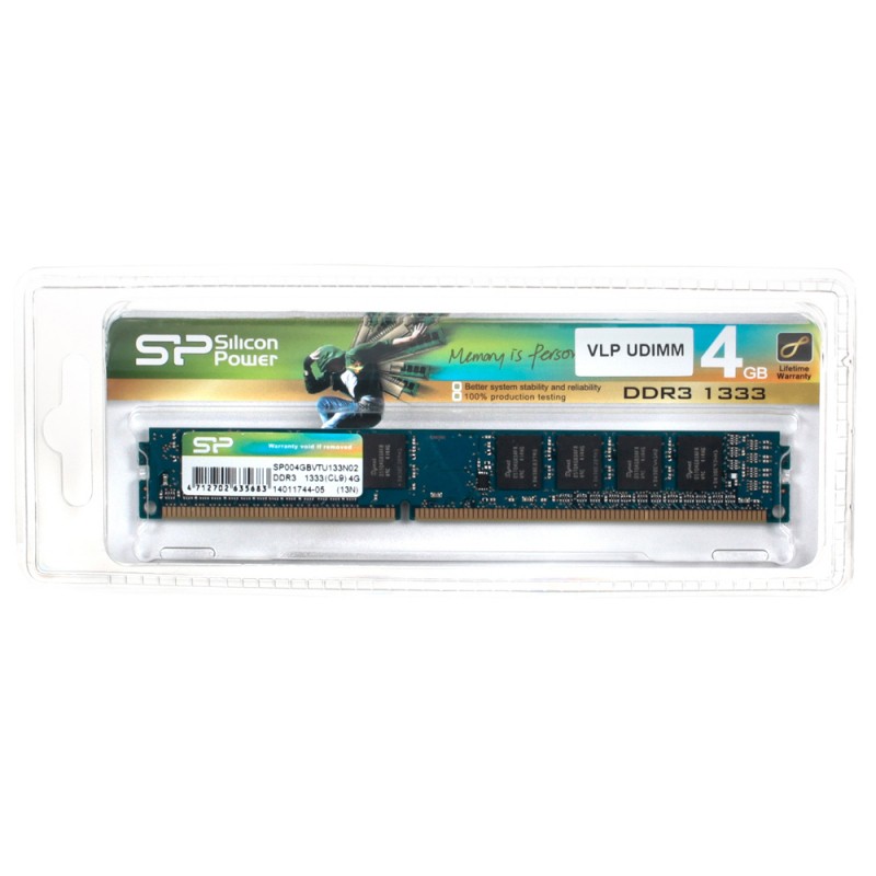 RAM Máy tính DDR3 SILICON 1333-1600 PC - NEW 100% Chính hãng (Tương thích với các dòng Main cũ)