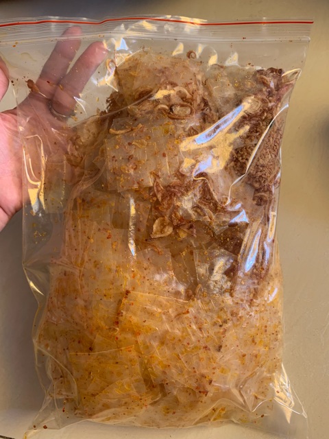 (Túi zip500gr) bánh tráng muối tỏi Tây Ninh siêu ngon !!! | BigBuy360 - bigbuy360.vn