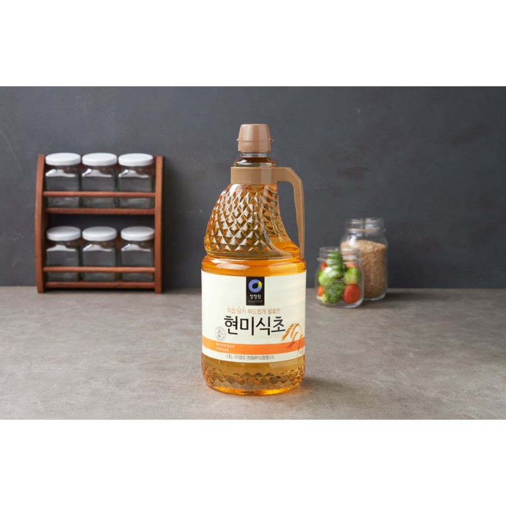 [CHUNGJUNGONE] GIẤM GẠO LỨT 1.8L - [청정원] 현미식초 1.8L