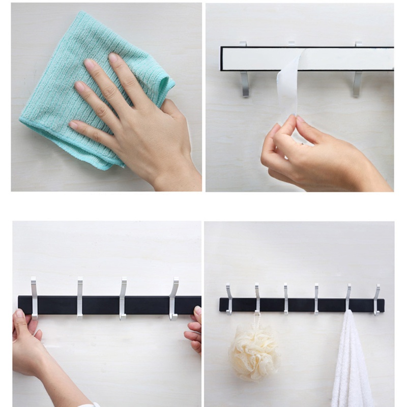 Giá Đỡ Gắn Tường Có Móc Treo Chìa Khóa Tiện Dụng