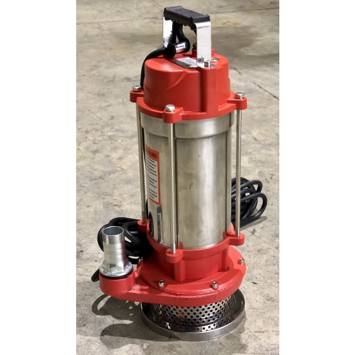 MÁY BƠM CHÌM 0.37kw inox đỏ Wonju