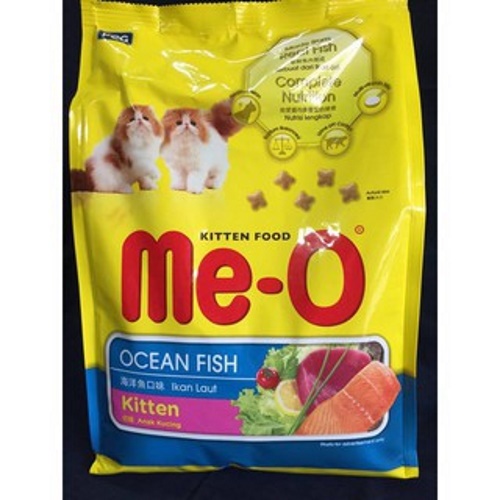 Thức ăn hạt cho Mèo con Me-O Ocean Fish Kitten Gói 400g Vị cá biển Xuất xứ Thái Lan Giúp cung cấp đầy đủ dinh dưỡng