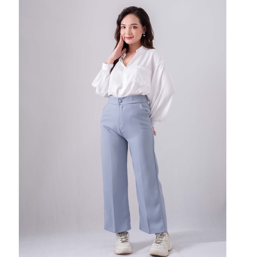 Áo Sơ Mi Nữ form rộng Lụa hàn Kiểu Màu Trắng đẹp dài tay phong cách ulzzang vintage hàn quốc cao cấp trơn  zuca shop