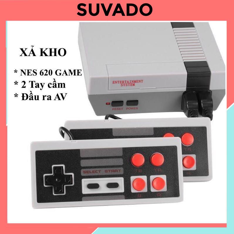 Máy chơi game NES 620 Game Truyền thống cổng AV tặng 2 tay cầm 4 phím