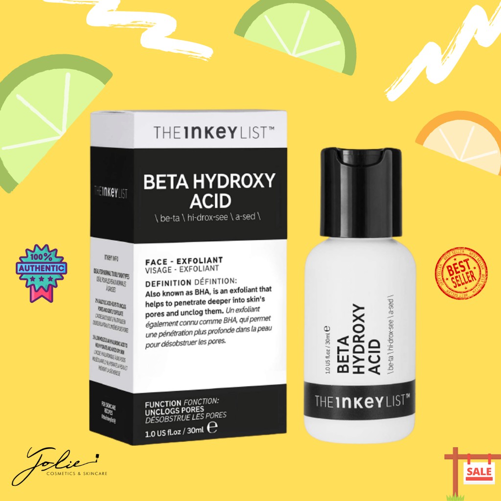 (BILL US-SALE 15%) Tinh chất tẩy da chết dịu nhẹ cho da thường & nhạy cảm BHA (Beta Hydroxy Acid Serum) -The Inkey List