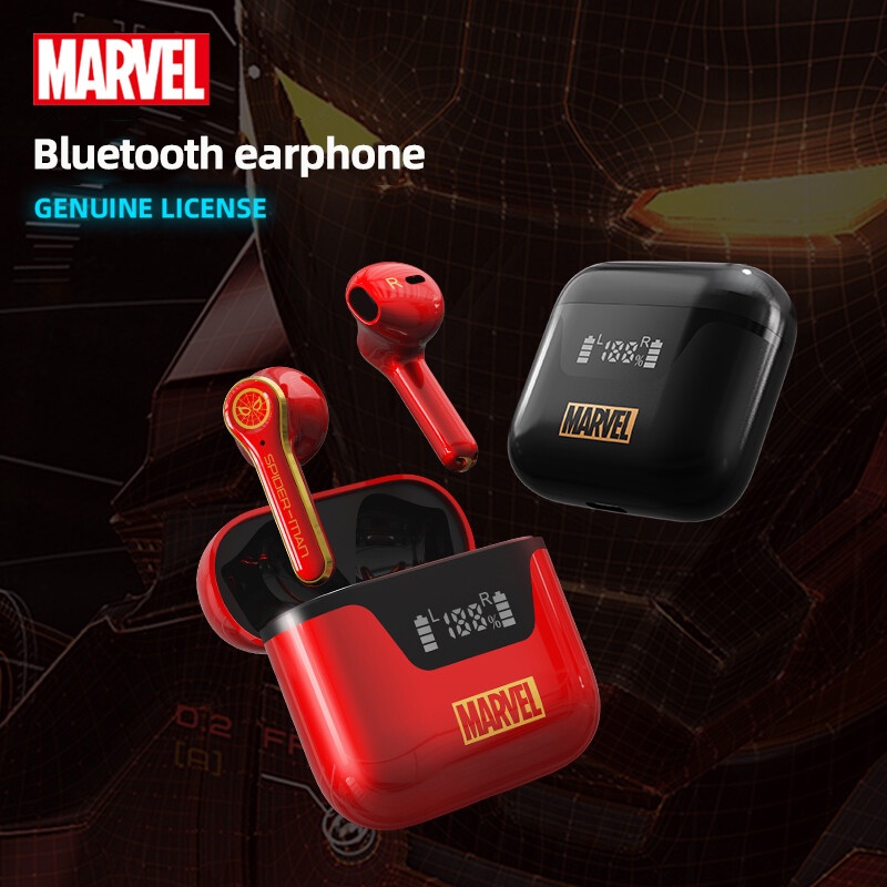 Tai nghe nhét tai Disney BTMV13 bluetooth 5.0 không dây âm thanh nổi rõ ràng giảm ồn chống nước phong cách thể thao