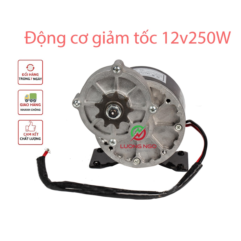 Motor giảm tốc 12V 250W