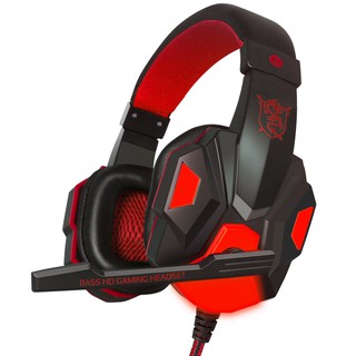 Tai nghe máy tính phát sáng kiểu mới Game，  Tai nghe kiểu chụp đầu headphone quán Internet