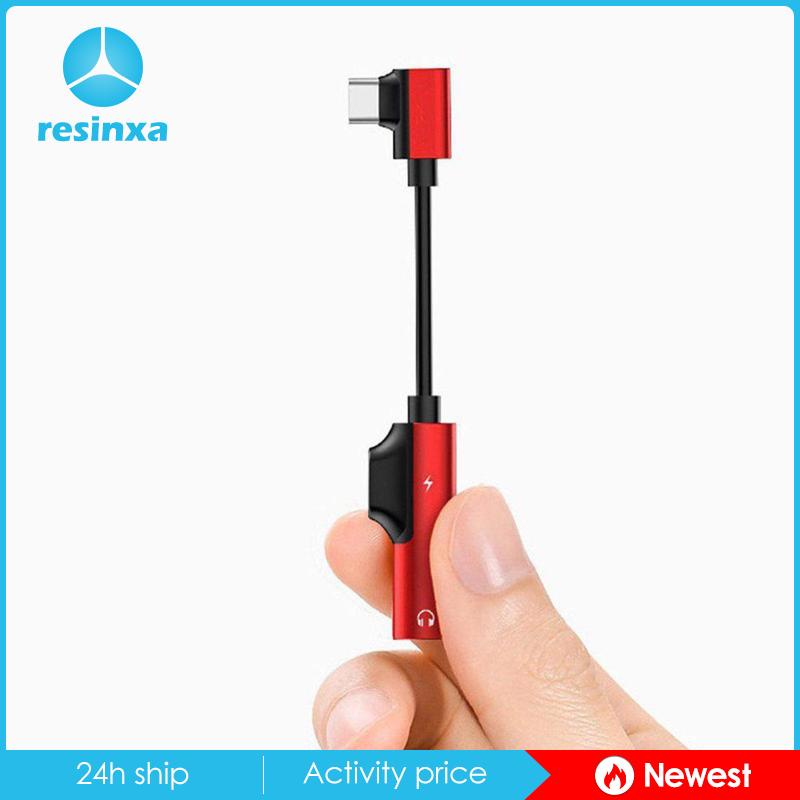 2-in-1 USB-C PD Headphone Jack Adapter, Type C to 3.5mm Audio and Charger Adapter, for Aux, Stereo, Earphones, Headset