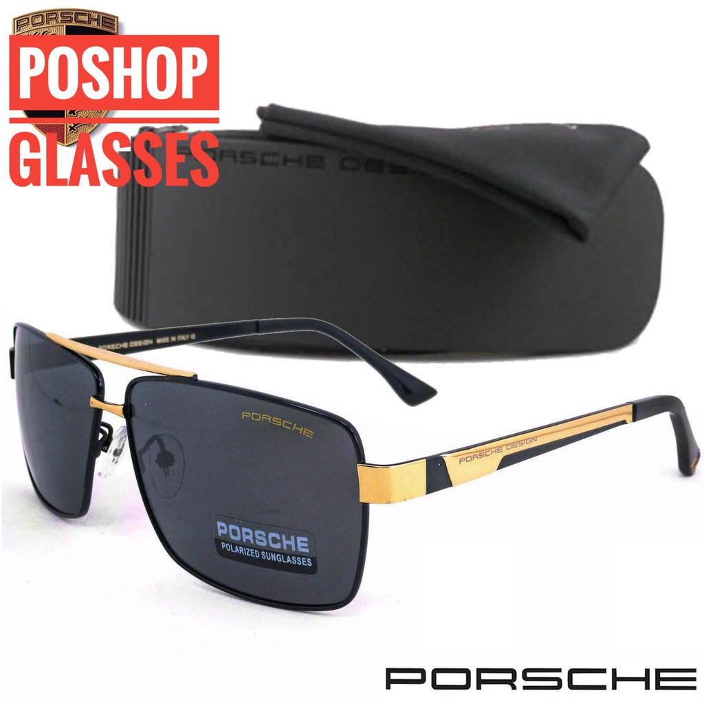 [Bản Mới Nhất] KÍNH MÁT NAM VUÔNG CAO CẤP 8711 Tròng POLAROID chống uv400 chống chói +TẶNG KÍNH ĐÊM | BigBuy360 - bigbuy360.vn