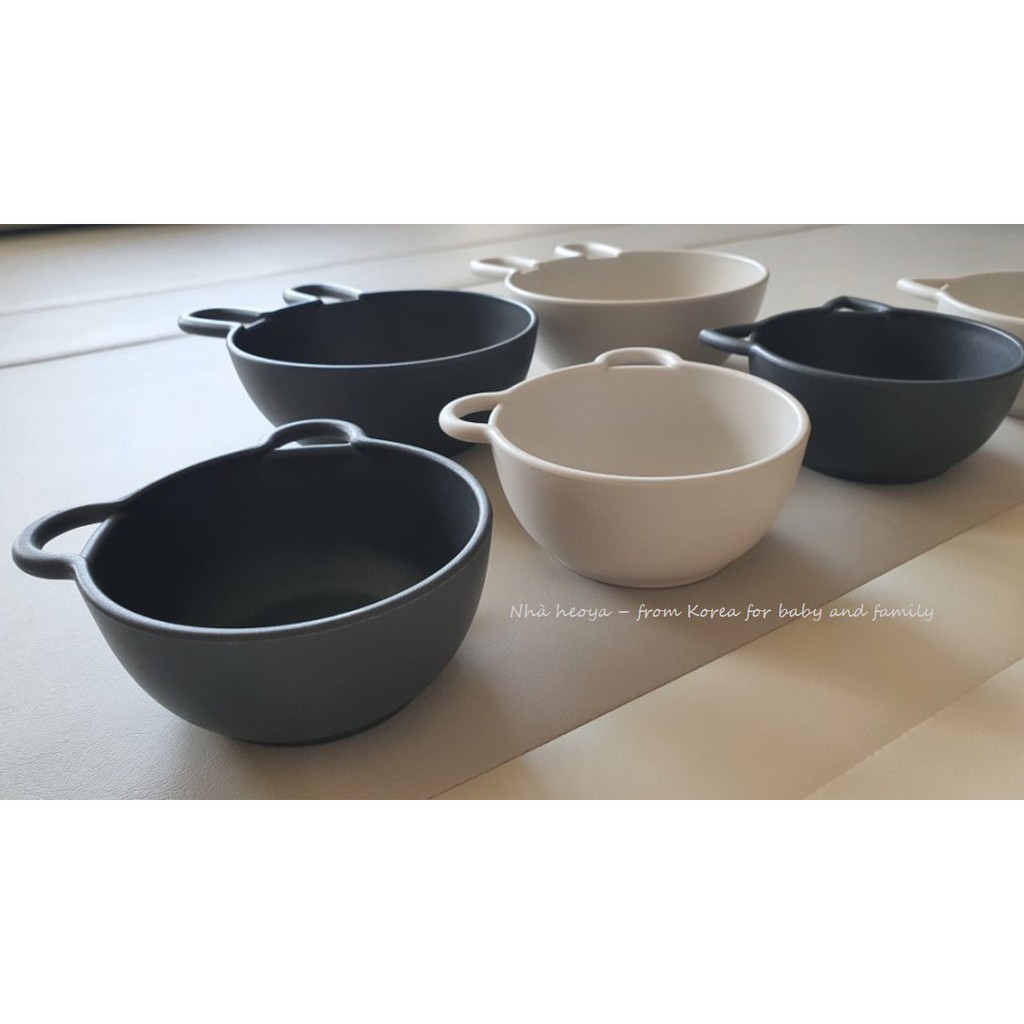 &lt;có sẵn&gt; BÁT HÌNH GẤU MÈO NINEWARE Animal Bowl MADE IN KOREA