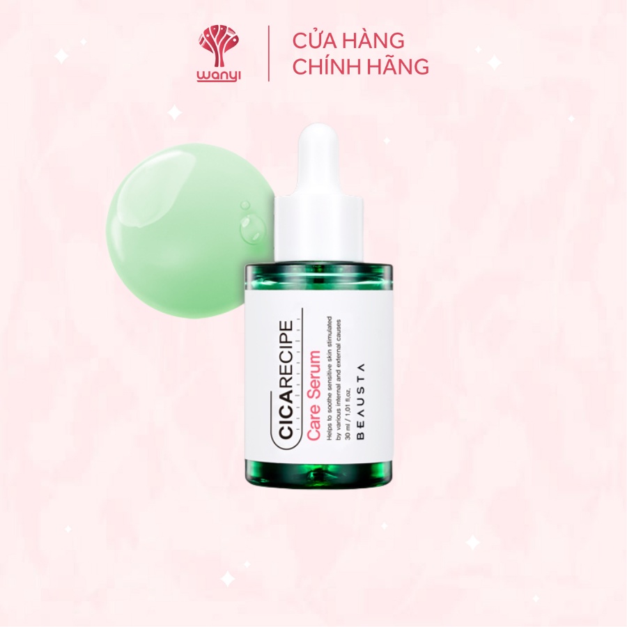 Tinh Chất Chăm Sóc Da Chiết Xuất Rau Má Beausta Cicarecipe Serum 30ml - WANYI VN