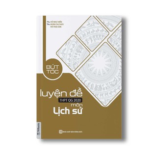 Sách - bức tốc luyện đề thptqg 2020 môn lịch sử + tặng kèm bút hoạt hình