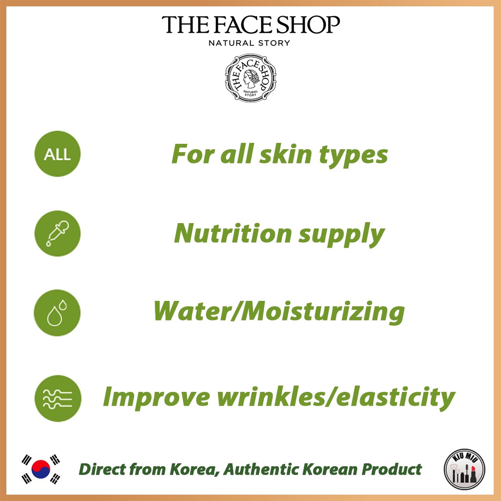 THE FACE SHOP GREEN NATURAL SEED Antioxidant Serum 50ml *ORIGINAL KOREA*
