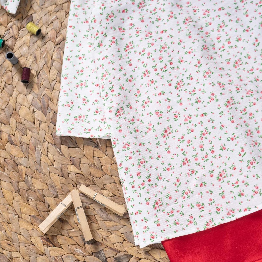 [HÀNG CAO CẤP] Áo dài Tết hoa nhí bé gái kèm băng đô