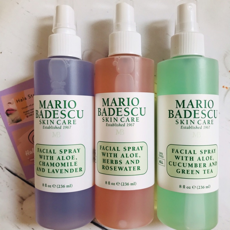 Mario Badescu ✨ Xịt khoáng dưỡng ẩm Facial Spray 236ml