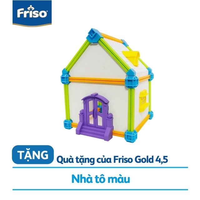 Combo 2 bộ ngôi nhà lắp ghép Friso