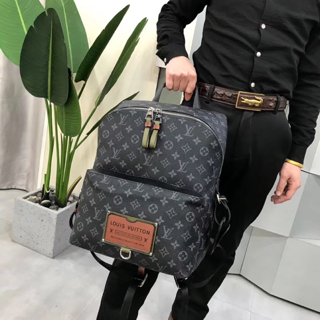 Balo da thật cao cấp Lv