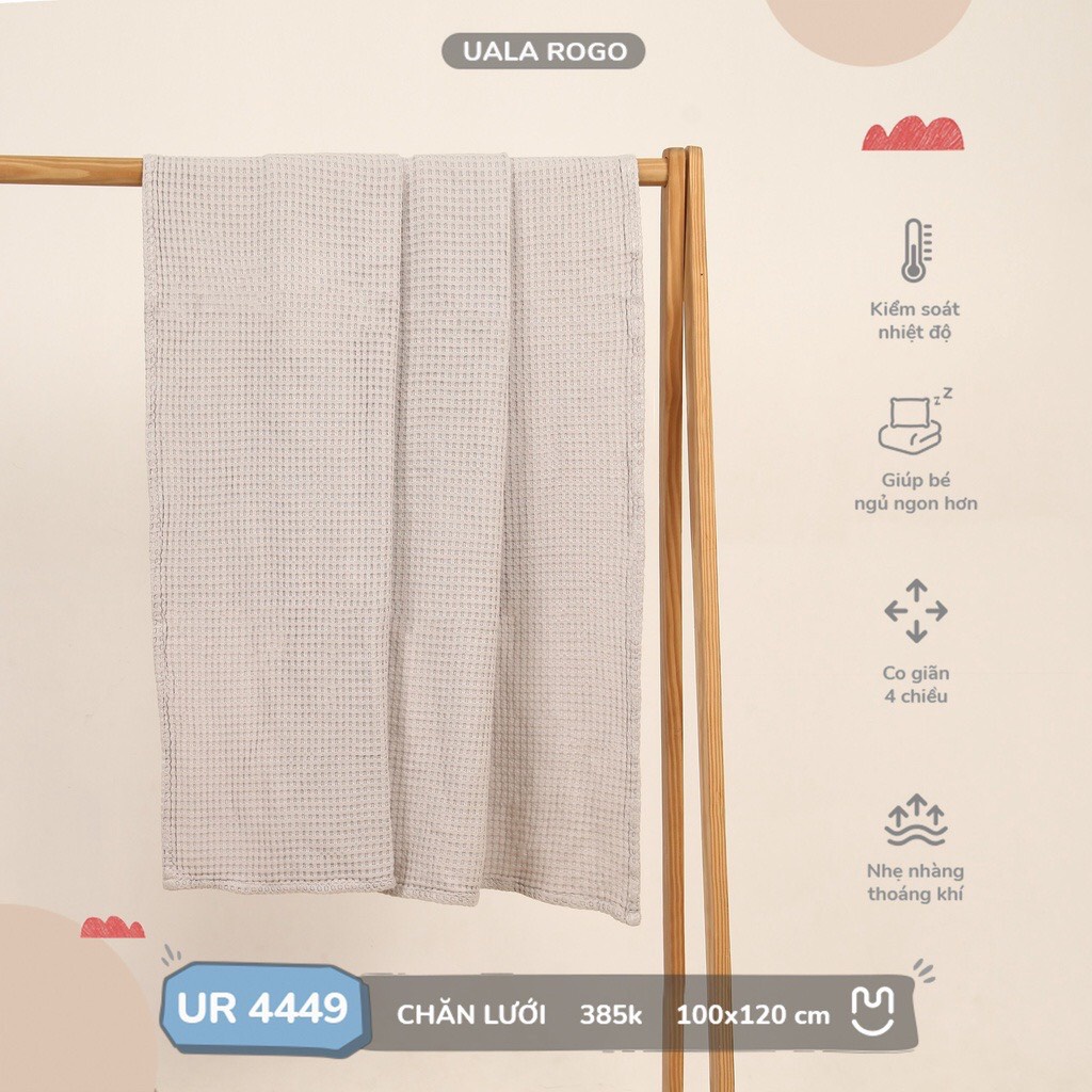Chăn lưới UALA &amp; ROGO mẫu mới