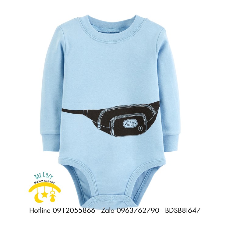 BODYSUIT DÀI TAY CARTERS NHẬP MỸ