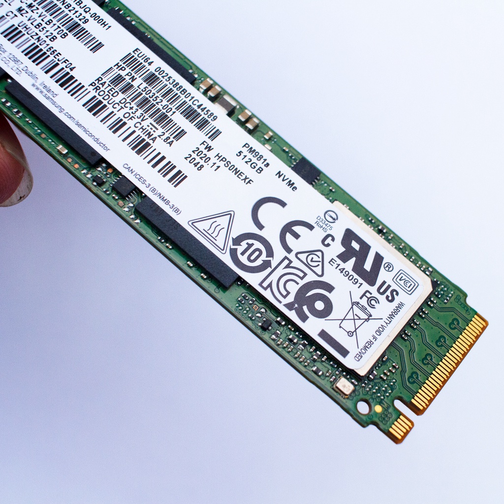 Ổ cứng SSD Samsung M2 nvme Samsung pm981a 512gb new, lắp đặt & cài win FREE | WebRaoVat - webraovat.net.vn